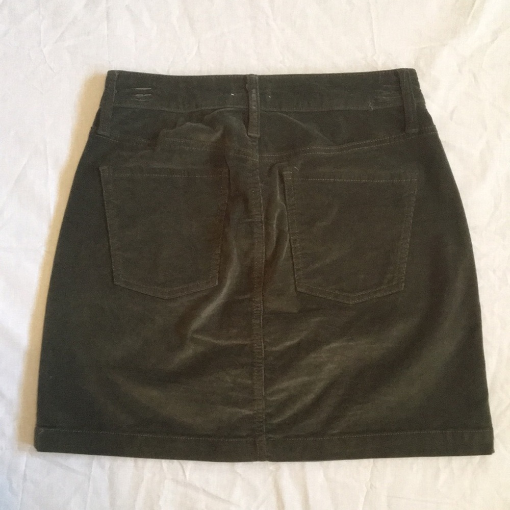 SO olive green junior skirt never worn - Picture 2 of 5